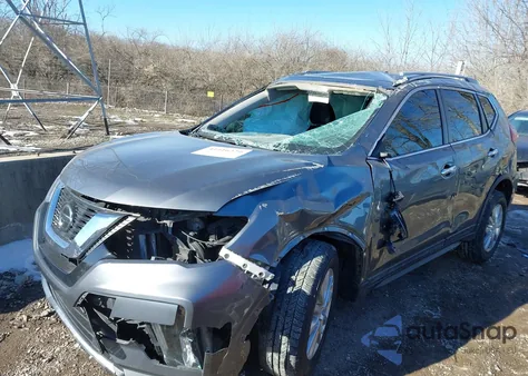 2019 Nissan Rogue Sv из США, поврежденный, VIN 5N1AT2MV3KC758201